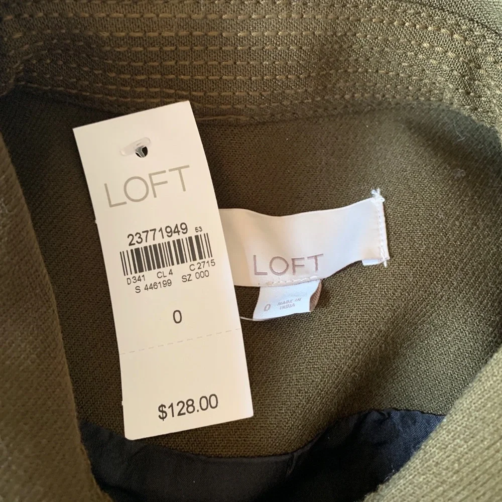 NWT Loft Military Jacket - Picture 6 of 7
